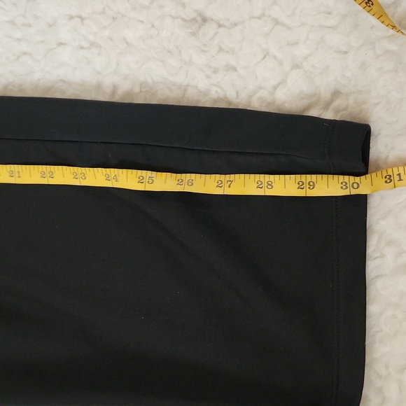 Adidas Originals Wide Leg Pant Sz S Black/White - Picture 16 of 16